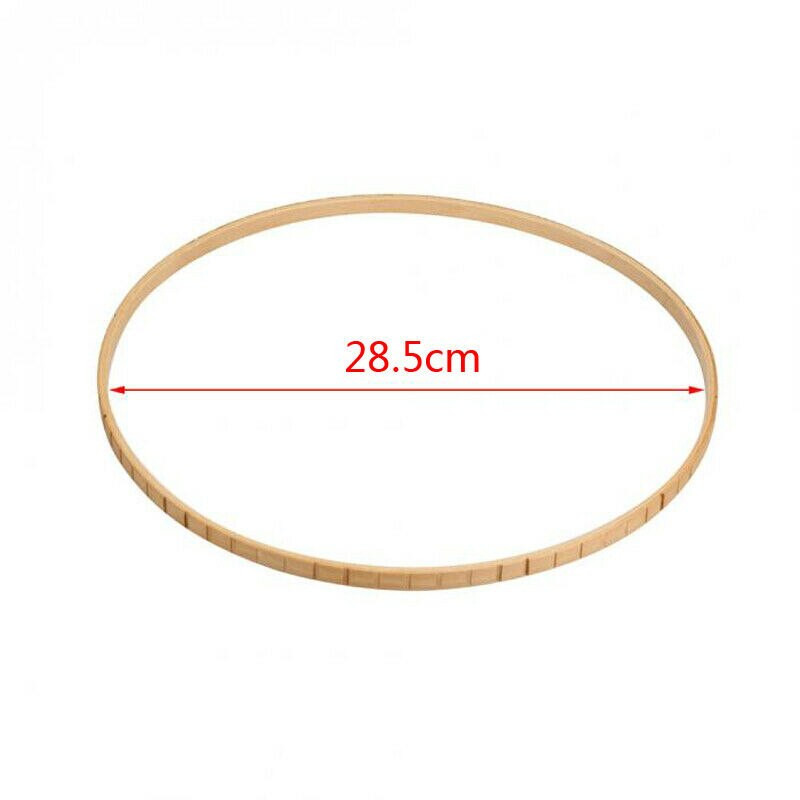 Στρογγυλό ξύλινο πλέξιμο αργαλειό Craft Weaving DIY Εργαλεία Κρεμαστό Μηχανή Σύνταξης