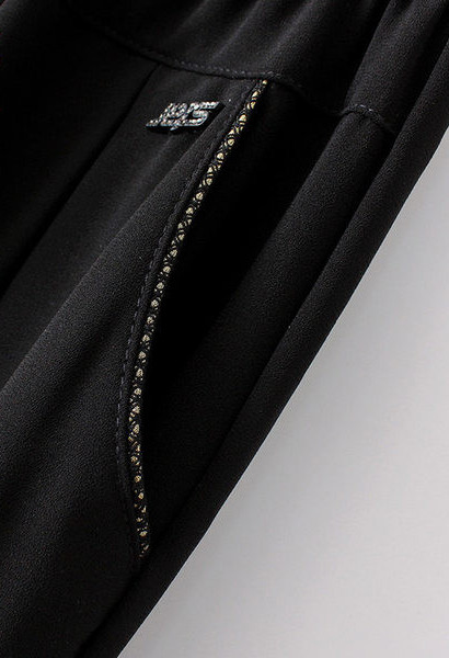 Naiste vabaaja püksid – kõrge vöökohaga