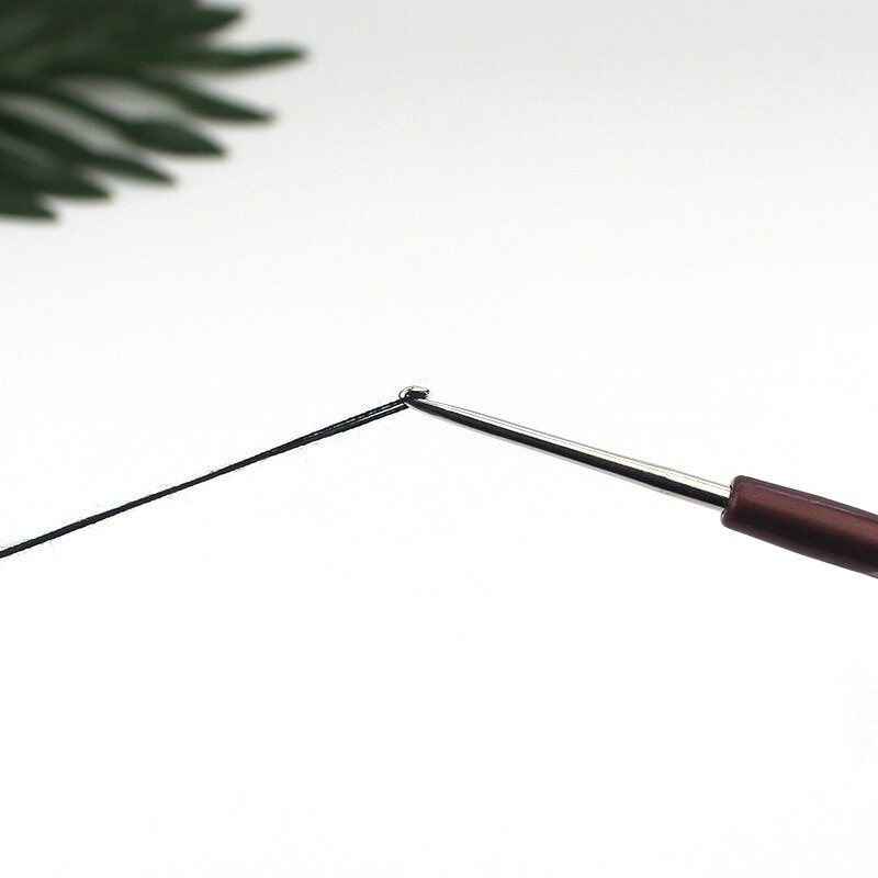 1/16 τμχ Πλαστική λαβή Βελονάκια λαβή Σετ βελόνες πλεξίματος Πλεκτά και πλεκτά 0,5mm-2,5mm 16 Μέγεθος