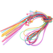 Nonvor 12 buc/set covor afgan tunisian croșetat set tub elastic colorat din plastic 120 cm covor covor țesut ace de tricotat