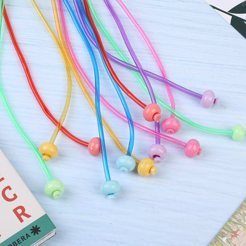 Nonvor 12 buc/set covor afgan tunisian croșetat set tub elastic colorat din plastic 120 cm covor covor țesut ace de tricotat