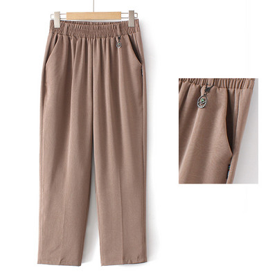 3D-elemendiga vabaaja naistepüksid