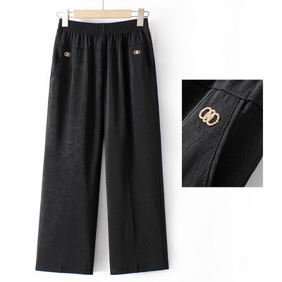 Casual παντελόνι με μεταλλικό στοιχείο