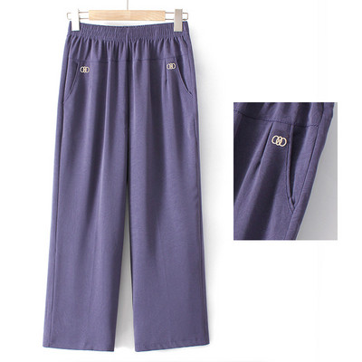 Casual παντελόνι με μεταλλικό στοιχείο