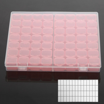 Dijamantna slika 28/56/224 kutija za pohranjivanje alata za pohranjivanje pribora za nokte Kutija za pohranjivanje kamenčića sa kamenčićima posuda za šivanje