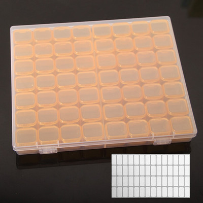 Dijamantna slika 28/56/224 kutija za pohranjivanje alata za pohranjivanje pribora za nokte Kutija za pohranjivanje kamenčića sa kamenčićima posuda za šivanje