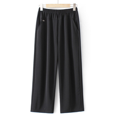 Ženske elastične hlače s džepom