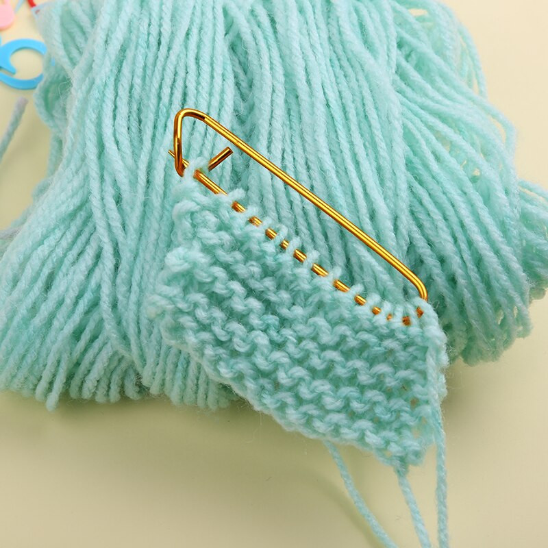 Σετ βελονάκι πολλαπλών μεγεθών RORGETO Πλαστικές βελόνες πλεξίματος αλουμινίου Καρφίτσα ύφανσης με καπάκι βελόνας Σετ εργαλείων ραπτικής