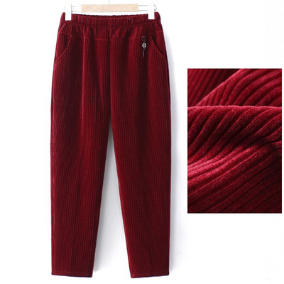 Γυναικείο παντελόνι με λάστιχο και τρισδιάστατο στοιχείο