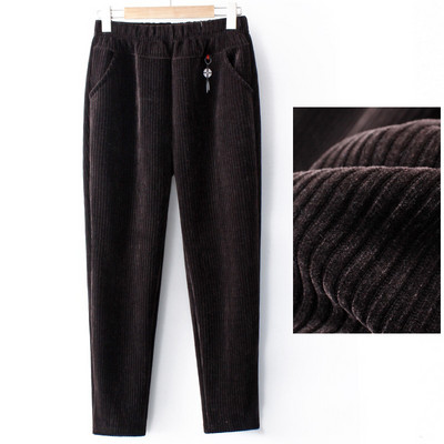 Γυναικείο παντελόνι με λάστιχο και τρισδιάστατο στοιχείο