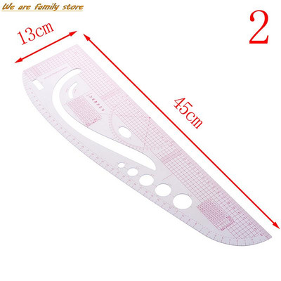 1 τμχ Super Soft Plastic Curve Ruler Drawing Tailor Ruler Εργαλεία ραψίματος Αξεσουάρ