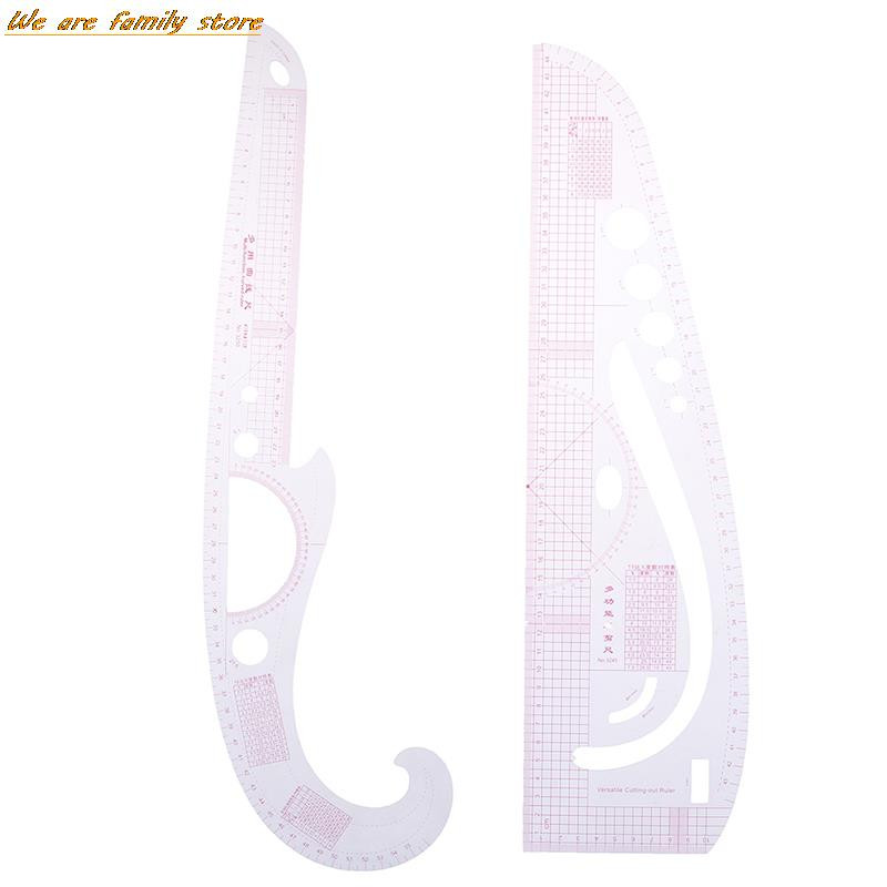 1 kom super mekog plastičnog ravnala za crtanje krojačkog ravnala Mjerilo Alati za šivanje Pribor