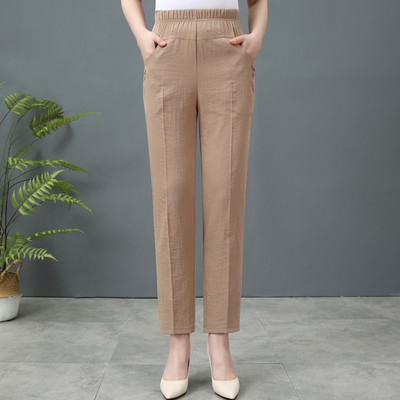 Casual γυναικείο παντελόνι - με τσέπη