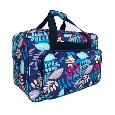 Õmblusmasina hoiukott 46x23x32cm Leaf kaasaskantav reisikodu organiseerimiskoti kott õmblustööriistade tarvikud