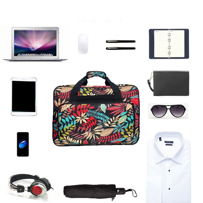 Õmblusmasina hoiukott 46x23x32cm Leaf kaasaskantav reisikodu organiseerimiskoti kott õmblustööriistade tarvikud