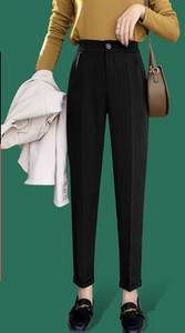 Aktualan ravni model ženskih hlača