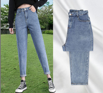 Praegused tasku ja nööpidega püksid