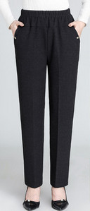 Vabaaja triibulised taskuga püksid