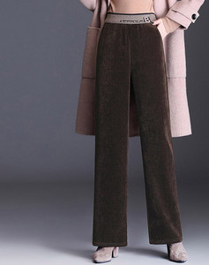 Γυναικείο παντελόνι - με λάστιχο και τσέπη