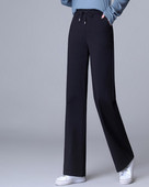 Sports-casual παντελόνι με τσέπη και κορδόνια