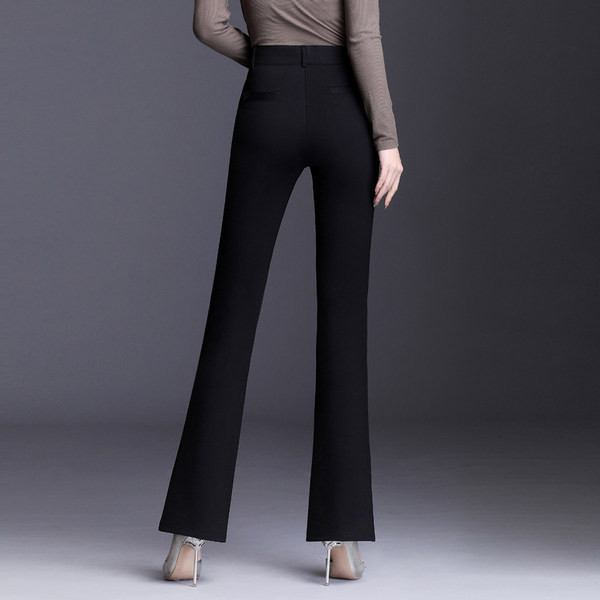 Pantaloni moderni de dama cu talie inalta - tip Charleston