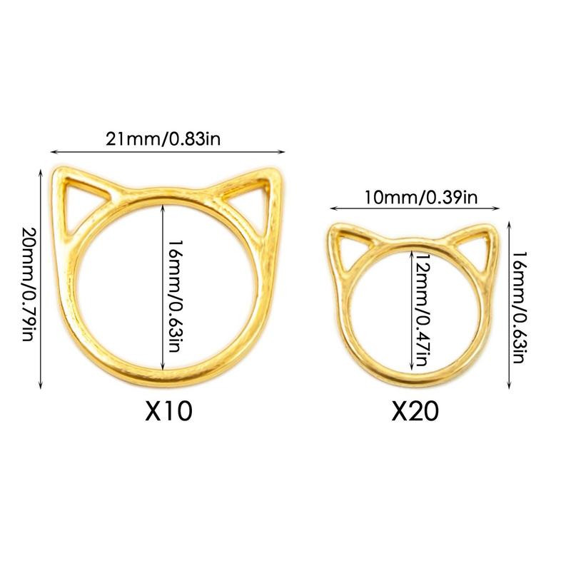 Μαρκαδόροι βελονιάς πλεξίματος 30 τμχ Μαρκαδόροι βελονιών για αυτιά γάτας Χωρίς απώλεια χρώματος Μαρκαδόροι νήματα πλεξίματος Κλειδαριά με βελονάκι 10 μεγάλα και 20 μικρά