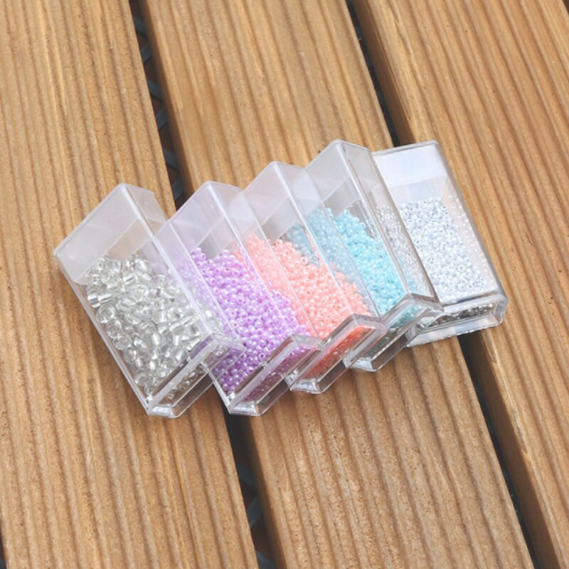 64/128/256 τεμ. Diamond Beads Storage Container Craft Beads Box Rhinestone Diamond Ebroidery Stone Storage Accessory Boxes μωσαϊκό