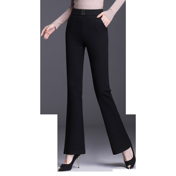 Naiste puhtad taskuga Charlestoni püksid