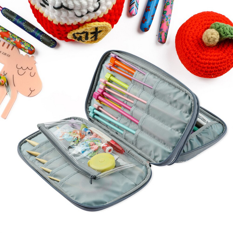 Τσάντες αποθήκευσης ρετρό πλεκτομηχανές κιτ ραπτικής Θήκη οργάνωσης τσάντα Ταξιδιωτική βάση Γυναικεία ράψιμο αξεσουάρ αποθήκευσης