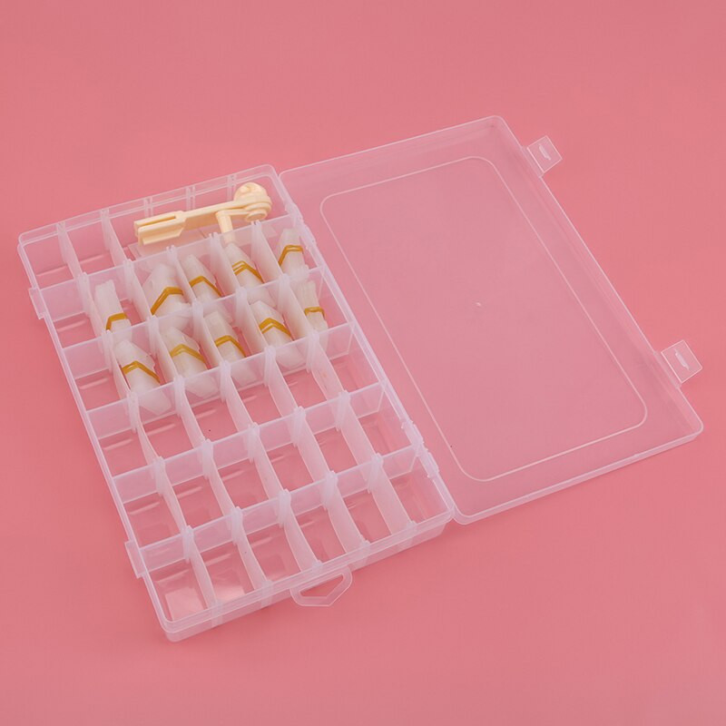 Θήκη 36 Grids Organizer κλωστής Θήκη αποθήκευσης Arts Διακοσμητικά Φορητή σταυροβελονιά Είδη ραπτικής για το σπίτι Χειροτεχνία