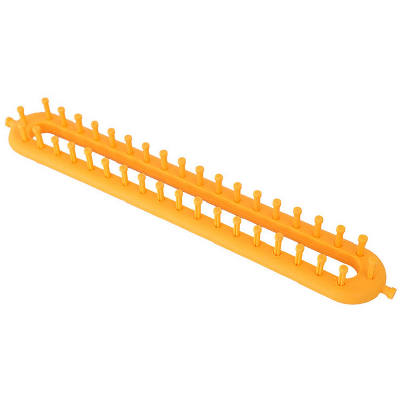 Ορθογώνιο DIY Πλεκτομηχανές κιτ αργαλειού κεντήματα Κλασική πλέκτρια μαλλί Πλαστική κάλτσα καπέλο κασκόλ Κασκόλ Σάλι Χειροποίητο εργαλείο πλέξης G