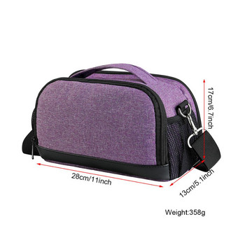 Преносима чанта за машина за щанцоване Пурпурен калъф за носене HTV Чанти за съхранение за Cricut Explore Air 2 Аксесоари за шевни инструменти