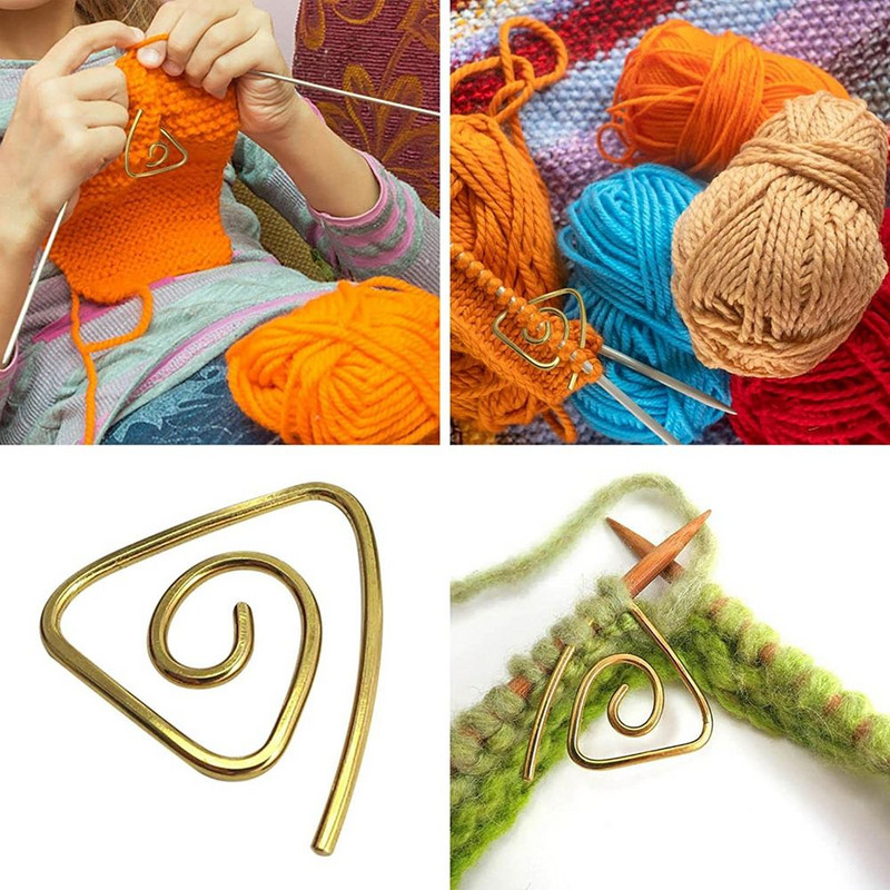 Βελόνες χρυσό χρώμα σπειροειδές καλώδιο βελόνα για πλέξιμο λυγισμένη ταπετσαρία βελόνες πλέξιμο εργαλείο σπιράλ καλώδιο βελόνα πλεξίματος