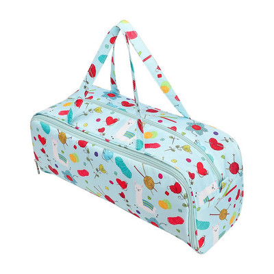 Kötőeszköz tárolótáska Gyapjú horgolótűk Cérnafonal Tárolótáska Varrótűk Kézitáska Barkács varrószerszám Szervezőtáska