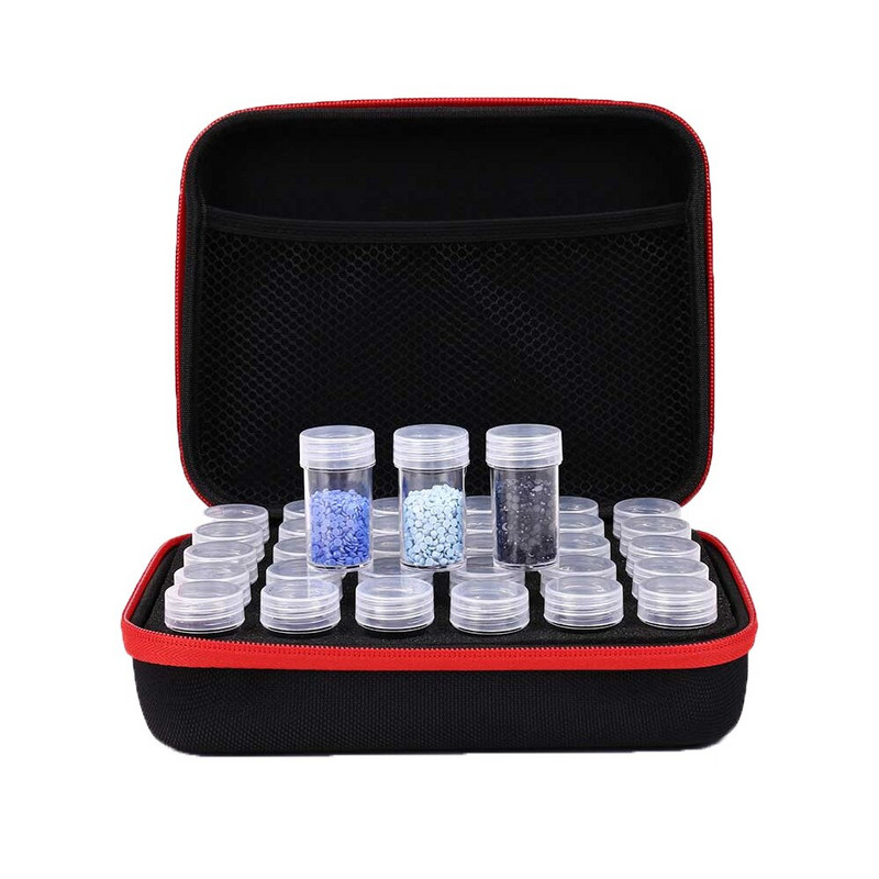 INNE 30 boca Kutija za vezenje Pribor za dijamantne slike Spremnik Vreća za pohranu Torbica Alati Organizator za kućni nakit Svrdlo