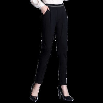 Ženske elegantne hlače - s džepom