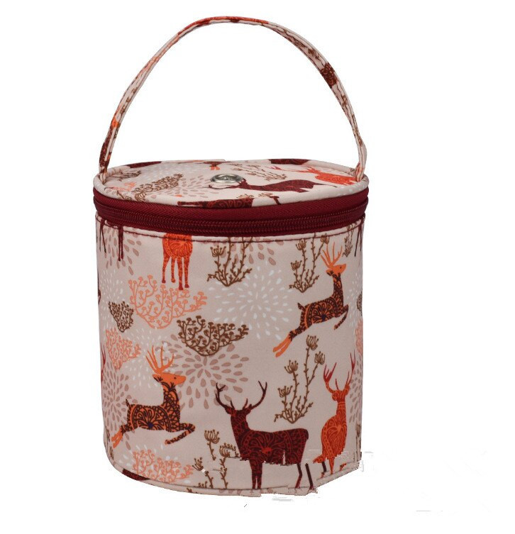 7 stilova Prazna torba za pletenje Torba za pohranu pređe Heklana kuka i igla za pletenje Alati za šivanje Pribor za mamu