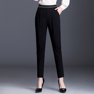 Pantaloni eleganti de dama - cu curea