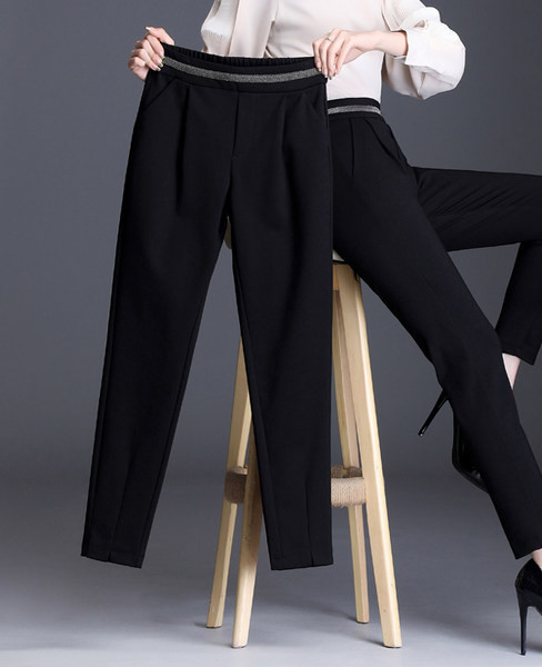 Pantaloni eleganti de dama - cu curea