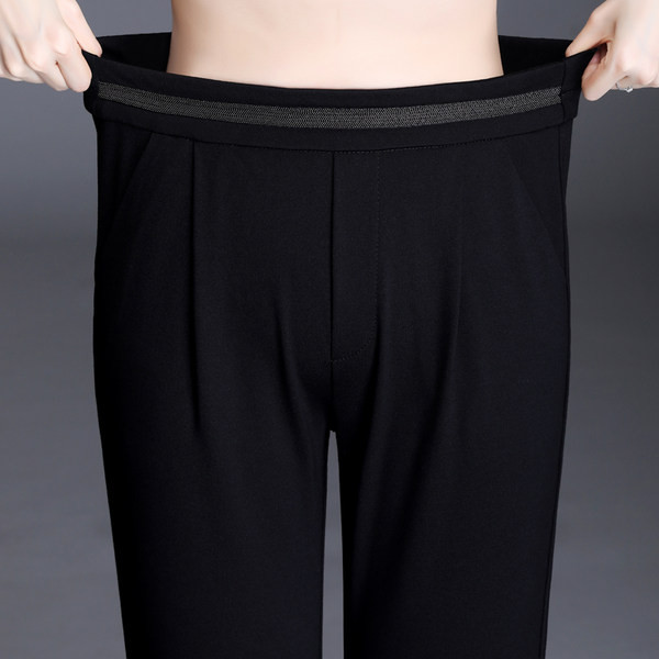 Pantaloni eleganti de dama - cu curea