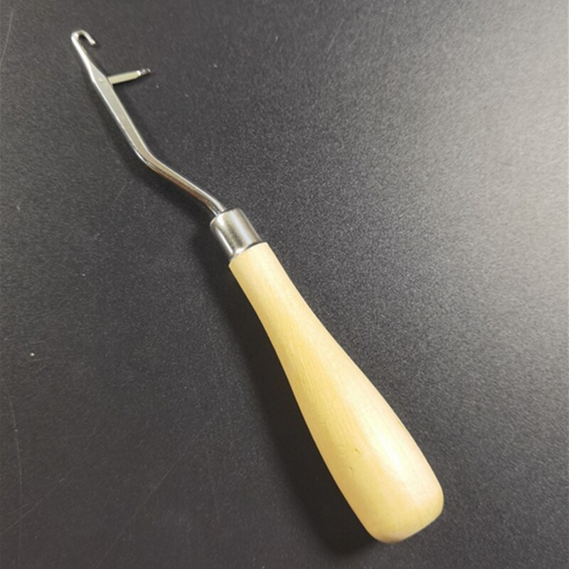 1kom alat za pletenje s kukom za drvenu ručku Diy ručno rađen zanatski alat za pletenje