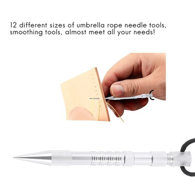 12 buc frânghie umbrelă ac Marin unghii umbrelă frânghie set ace brățară DIY instrument de tricotat ac paracord