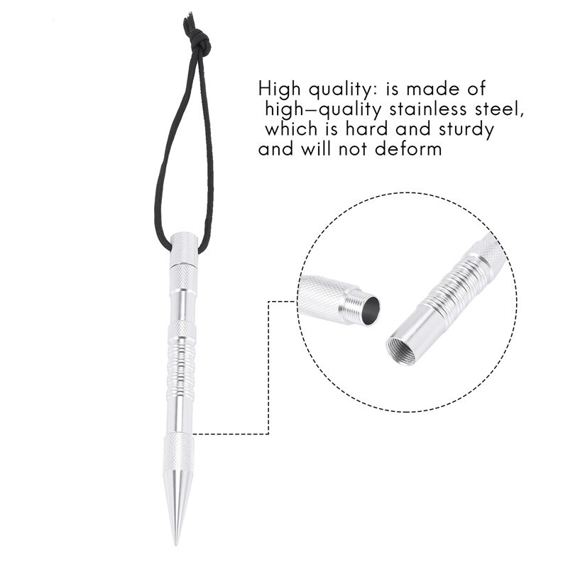 12 buc frânghie umbrelă ac Marin unghii umbrelă frânghie set ace brățară DIY instrument de tricotat ac paracord