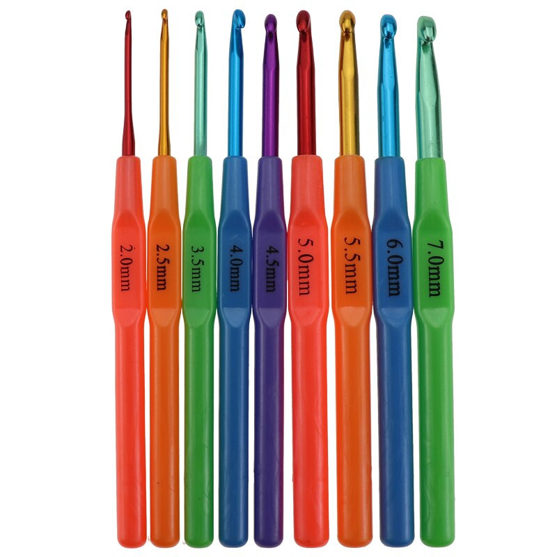 Metallist heegeldatud mallikomplekt alumiiniumist kangastelgede kudumisvardad isetegemine käsitöö kudumisvardade tööriistad