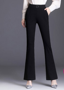 Κομψό γυναικείο παντελόνι - με τσέπη