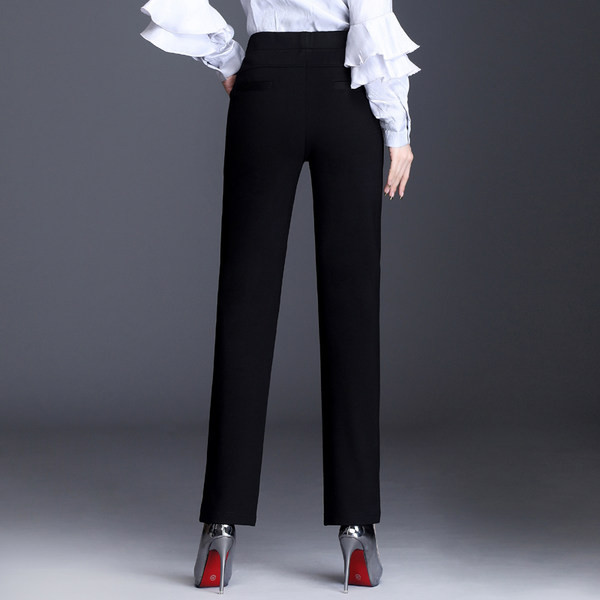 Pantaloni eleganti de dama - model drept