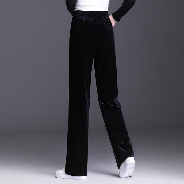 Sportsko-casual ženske hlače - s džepom