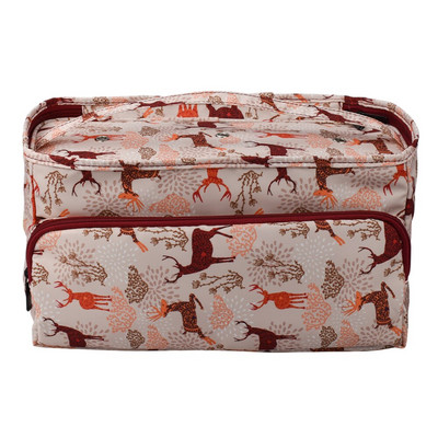 Έντυπη βάση για βελονάκι Αξεσουάρ Εργαλείο ραπτικής Καλάθι Κλωστή Ύφανση Νήματα Organizer Tote Πλεκτομηχανή Τσάντα αποθήκευσης Δώρα Βελόνες