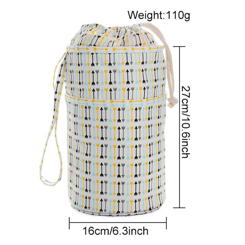 Lõngahoidla Tote Kudumiskotid Lõngakorraldaja Taskutega käsitöökott Ristpistes tikandid Projektikott Heegeldatud kotid Villa jaoks