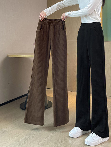 Moteriškos kelnės – su kišene